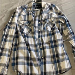 American Eagle Plaid Flannel